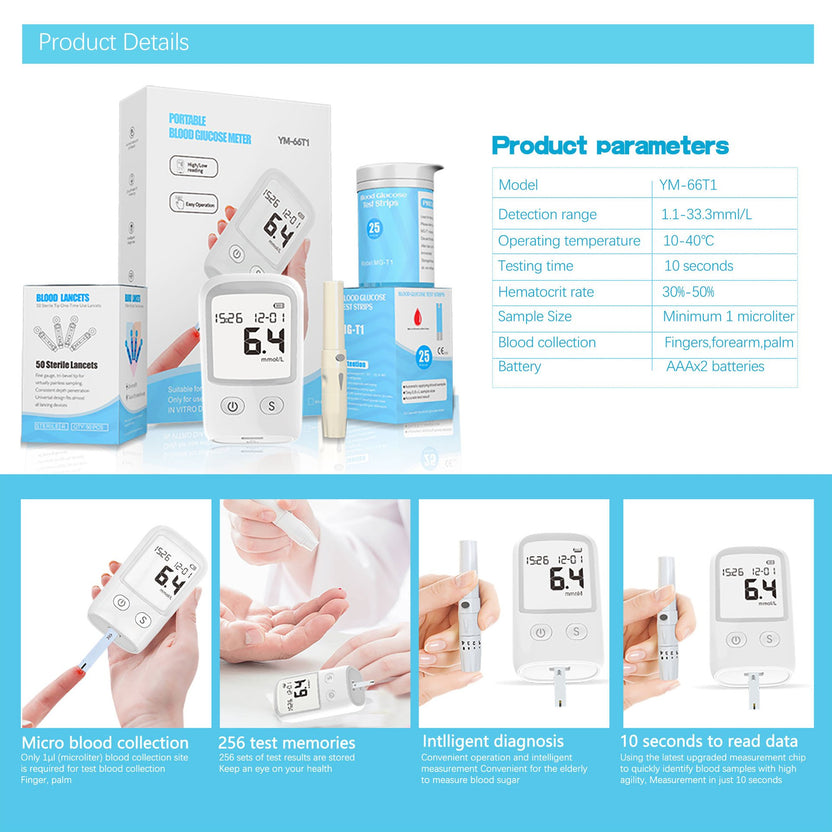 Deal 50% - Blood Glucose Meter Diabetes