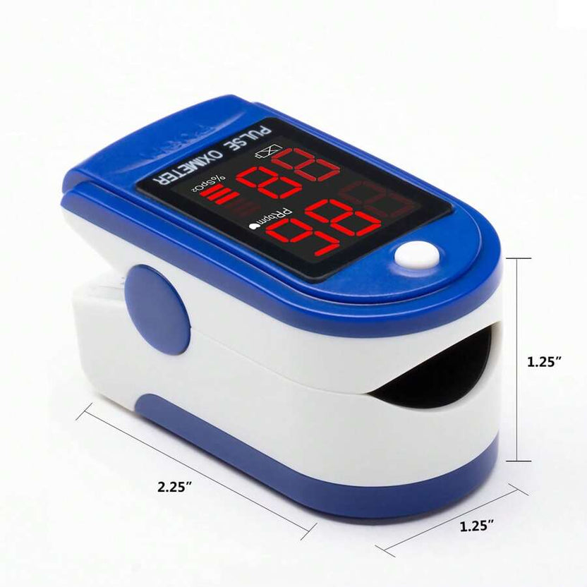 Holiday Sale 50% - Fingertip Pulse Oximeter – Portable SpO2 & O2 Monitor for Home or Sport