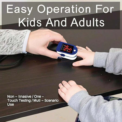 Holiday Sale 50% - Fingertip Pulse Oximeter – Portable SpO2 & O2 Monitor for Home or Sport